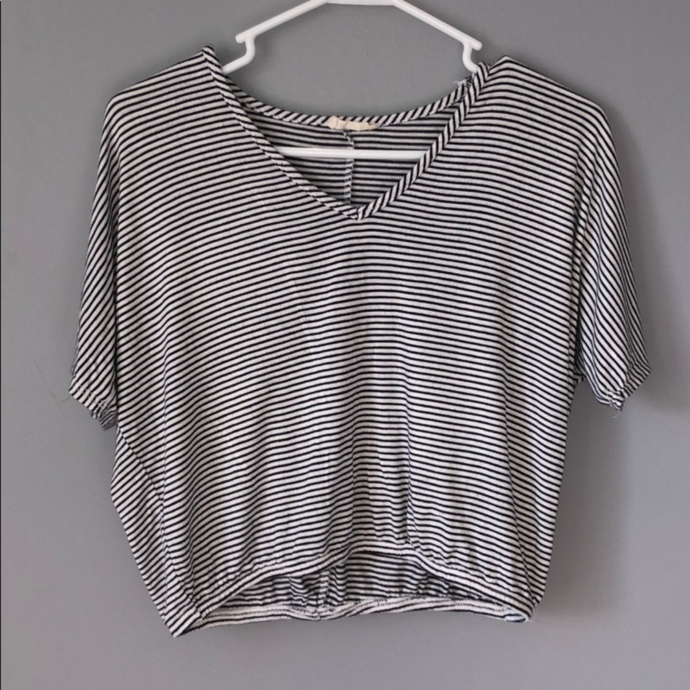Striped Crop Top